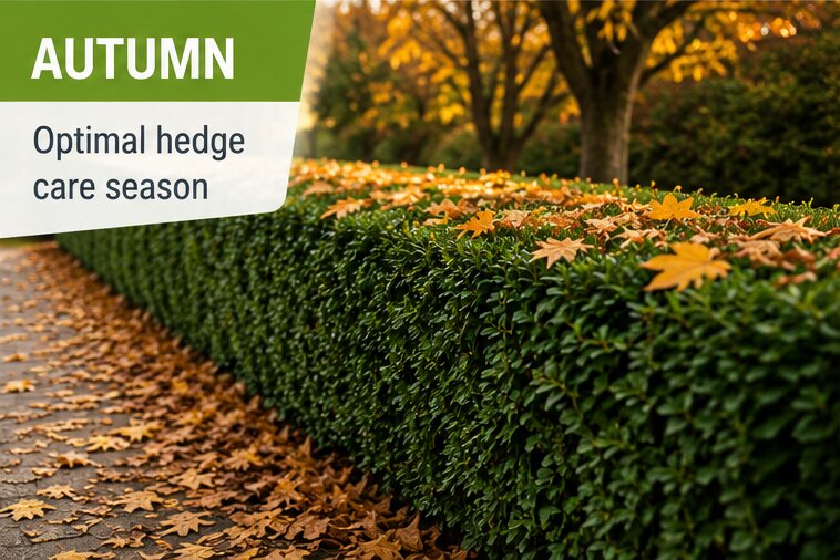 maintaining hedges in autumn