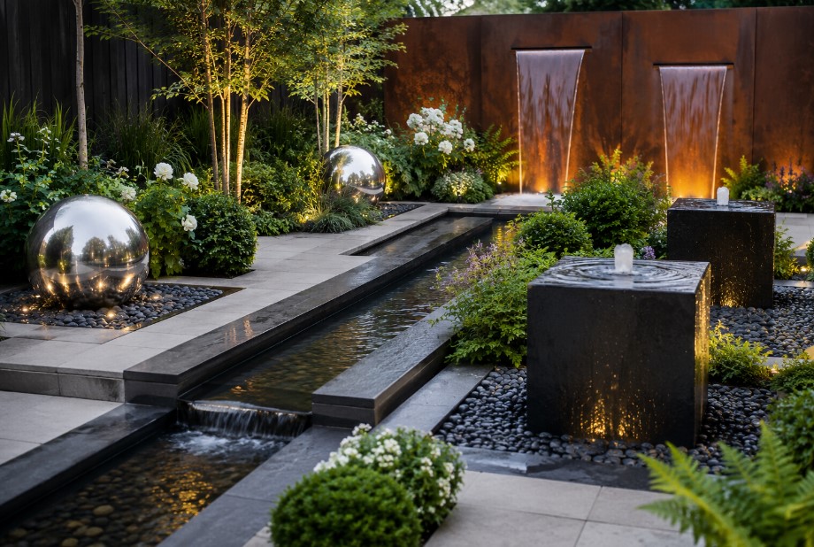 right water features for your garden