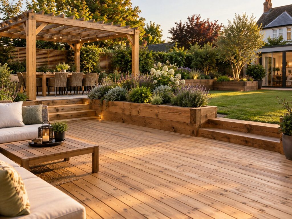 Timber decking