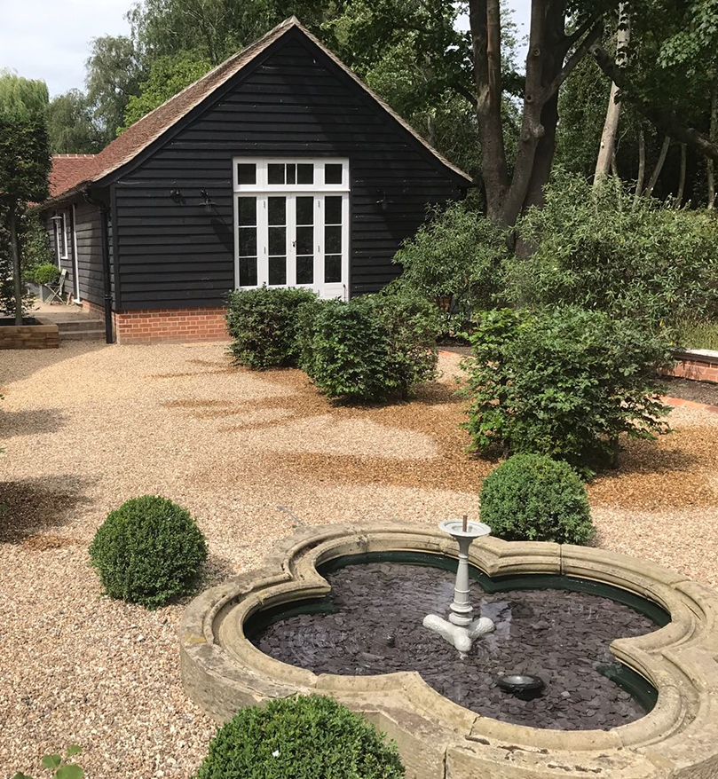 Bespoke water features for Essex gardens